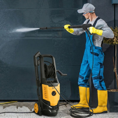 B&Q -  2200W Power Washer 170 Bar Pressure With Adjustable Nozzle