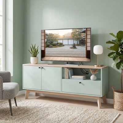 Homcom Entertainment Center With Adjustable Shelf For Tvs Up To 36 Inch - Image 7