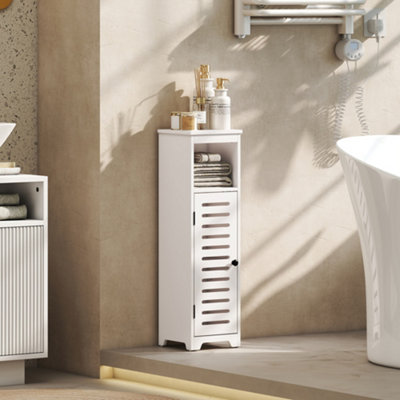 B&Q -  Bathroom CabinetBathroom Floor Cabinet With Adjustable ShelfWhite