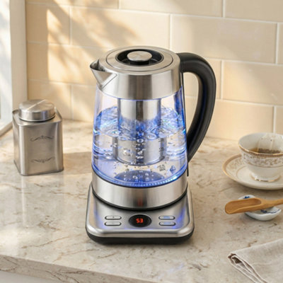 B&Q -  Electric Kettle1.7L 3Kw Water Kettle With Uk Strix Thermostat