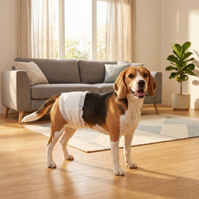 B&Q -  Dog Diapers Super Absorbent For Male Dogs Size L