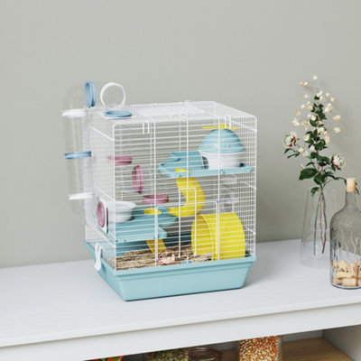 Pawhut Hamster CageGerbil Cage For Dwarf Hamsters34.5 X 27.5 X 41 Cm from B&Q
