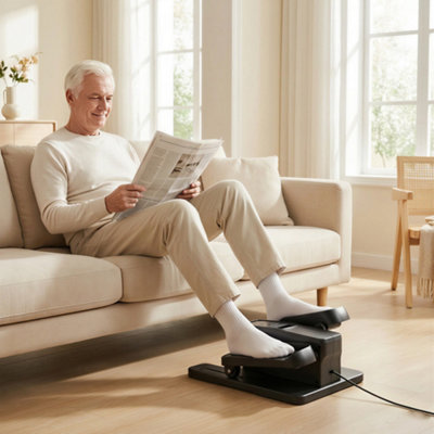 B&Q -  Under Desk Elliptical Machine With Manual & Auto Modes