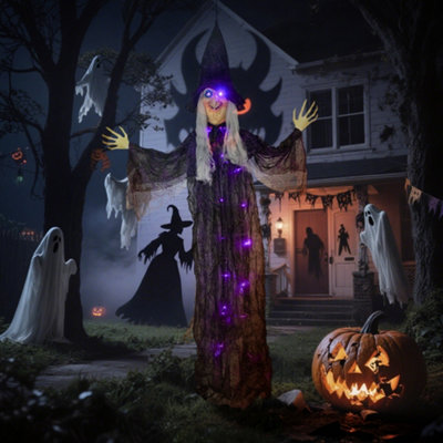 B&Q -  Voice Activated Halloween Animatronics WitchBattery Operated