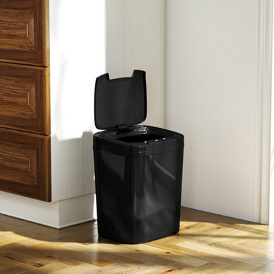 Homcom Sensor Bin, Automatic Touchless Kitchen Bin, Battery Operated 15L