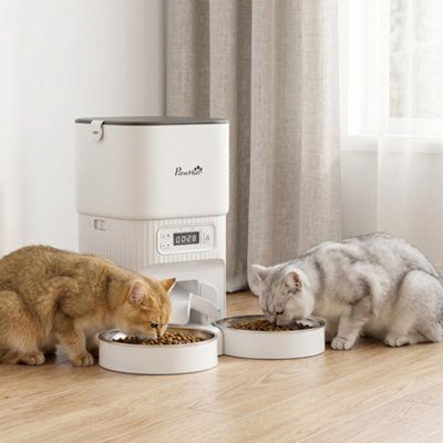 B&Q -  Automatic Cat Feeder Timed Portion Control 4L