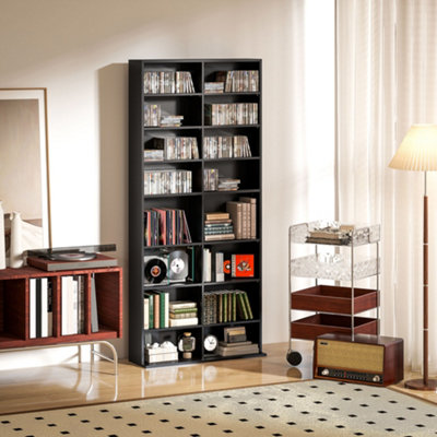 Rackhams Black 640 Cd Storage Tower - Image 6