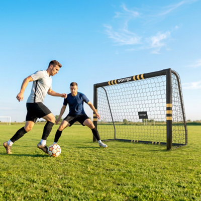 Sportnow Football Goal, 8 X 5Ft Portable Football Net With Epe Foam Padding - Image 4