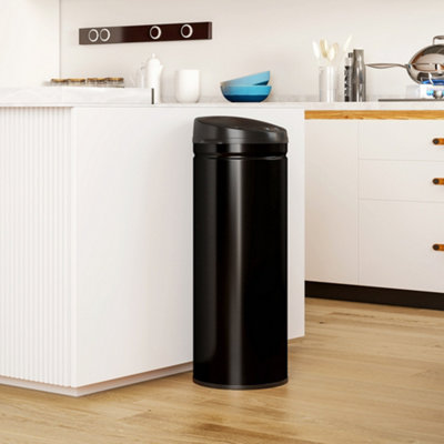 Homcom 50L Sensor Bin With Soft-Close Lid, Automatic Touchless Kitchen Bin - Image 7