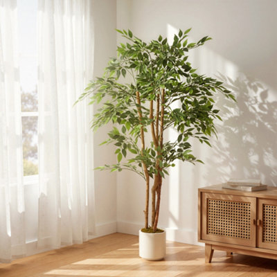 B&Q -  150Cm Artificial Ficus TreeFaux Plant For Home Decor