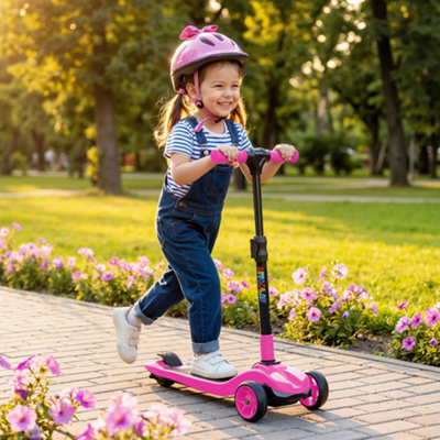 B&Q -  Scooter For Kids3 Wheel Foldable Kids Scooter