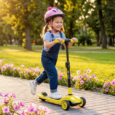 B&Q -  Scooter For Kids3 Wheel Foldable Kids Scooter