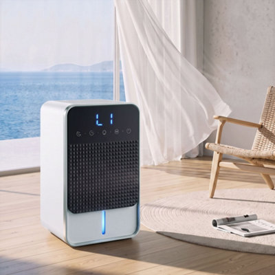 Homcom 400Ml/Day Dehumidifier, Rgb Mood Light, 82H Running Time - Image 8