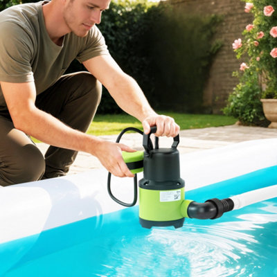 Outsunny 400W Water Pump With Float Switch9000L/h Electric Sump Pump from B&Q
