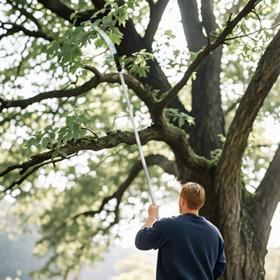 Outsunny 1.8-2.9 M Telescopic Tree PrunerTree Lopper Long Reach from B&Q