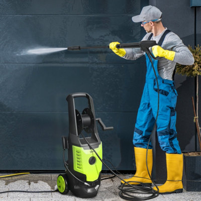 B&Q -  2200W Power Washer 170 Bar Pressure With Adjustable Nozzle