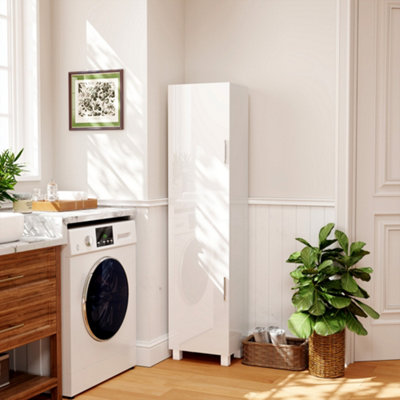 B&Q -  Tall Storage Cabinet With Adjustable Shelves And Double Doors