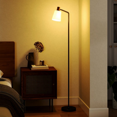 Homcom Unisex Black Standing Lamp With Rotatable Head, Modern Floor Lamp, 140Cm - Image 11