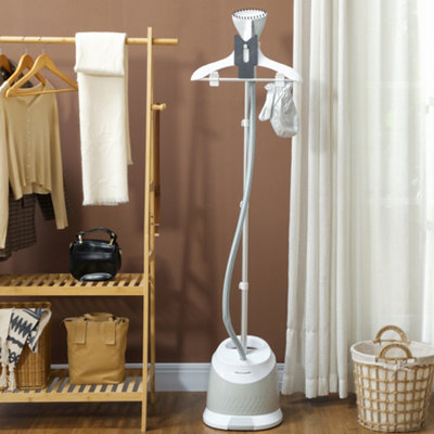 Handheld Clothes Steamer Garment Wrinkle Remover Fast Heat Portable Grey 1500W - Image 9