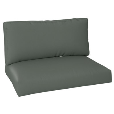 Outsunny - Pallet Furniture Cushions - 2-Piece Set - Grey - 120 x 80cm - Image 6