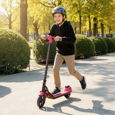 B&Q -  Scooter With Led DisplayPink