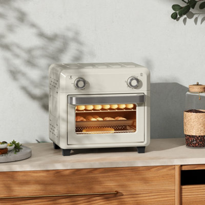 HOMCOM Cream 10L Electric Air Fryer Oven 1000W - Image 5