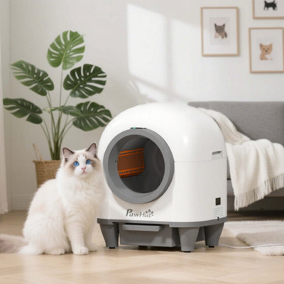 PawHut Self Cleaning Cat Litter Tray 80L - Image 6
