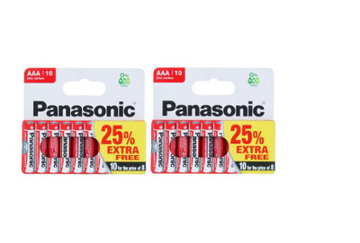 B&Q -  Zinc Carbon Aa BatteriesPack Of 20