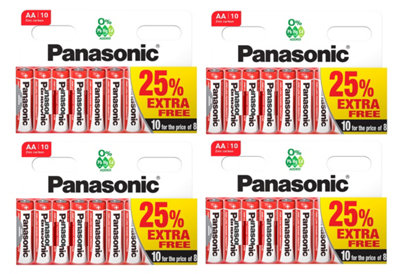 B&Q -  Zinc Carbon Aa BatteriesPack Of 40