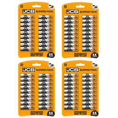 4X Jcb Aa Alkaline BatteriesBumper Pack Of 18 from B&Q