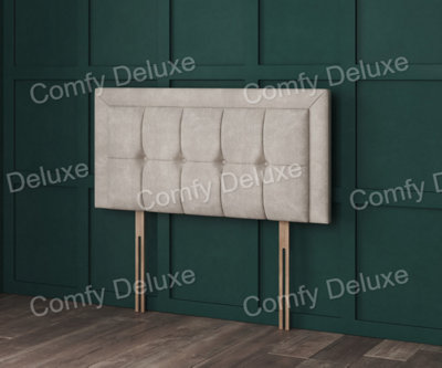 Comfy Deluxe Emerald Green Coniston Venice 5Ft Kingsize   Headboard 20Inch from B&Q