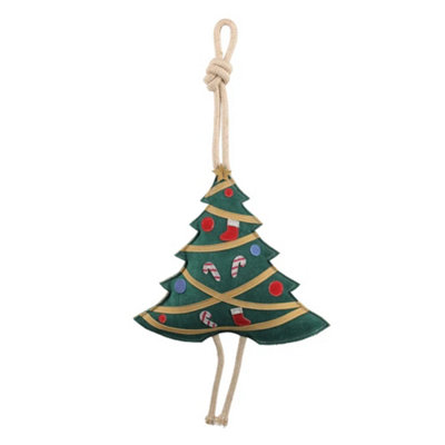 Hy Christmas Tree Horse Toy Multicoloured (One Size) from B&Q