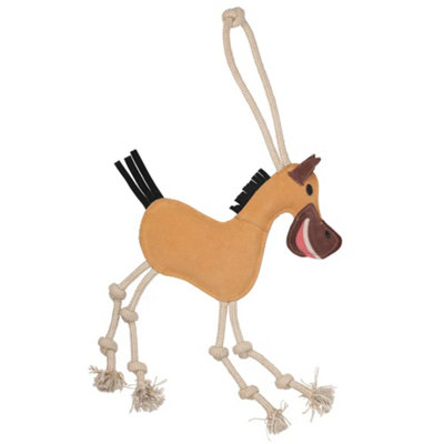 Hy Hoofer The Horse Horse Toy Orange/white (One Size) from B&Q