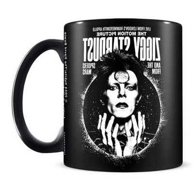  - David Bowie Ziggy Stardust Mug Black (One Size)