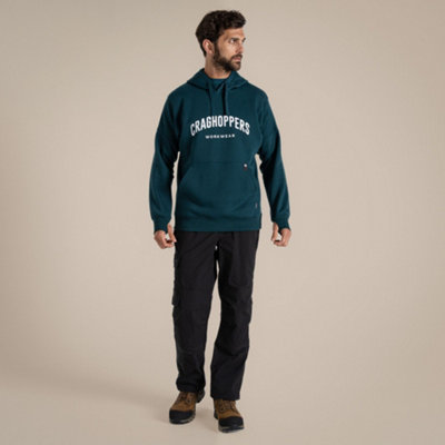 Craghoppers Men's Dark/Blue Workwear Oulston Hoodie - Aegean - Aegean - L - 60% Organic Cotton/40% Polyester - Image 3