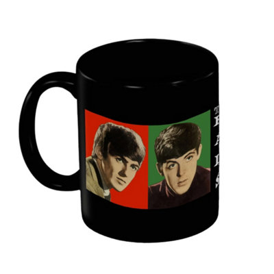  - The Beatles Fab Four Mug Black/multicoloured (One Size)