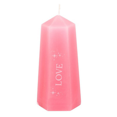Something Different Unisex Pink Love Crystal Candle In - Image 3