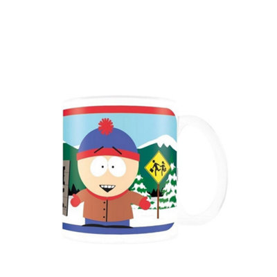South Park Stan Mug White/red/blue (One Size) from B&Q