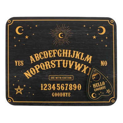 Something Different Planchette Talking Board Black/gold (One Size) from B&Q
