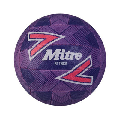  - Mitre Attack 2024 Netball Purple/pink/white (5)