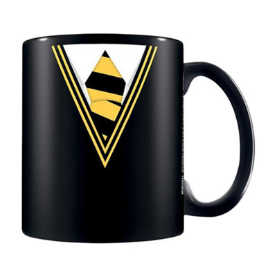 Harry Potter Unisex Black Hufflepuff Uniform Mug In - Image 5