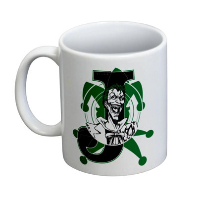 Dc Comics White Batman Joker Jester Mug (One ) 12Cm