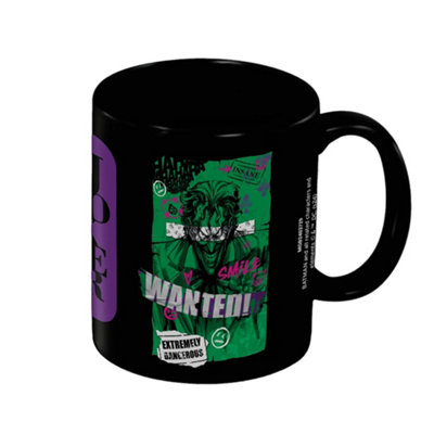 B&Q -  Batman The Joker Mug Black/green (12Cm X 10.5Cm X 8.7Cm)