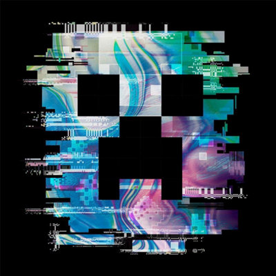 Minecraft Unisex Black Glitch Canvas Print In - Image 4