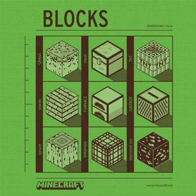 Minecraft Blocks Canvas Print - Image 4