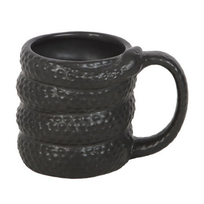 Something Different Snake Mug Black (One Size) from B&Q