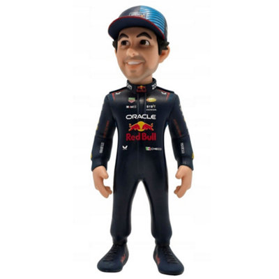  - Oracle Red Bull Racing Checo Perez Minix Collectable Figurine Multicoloured (One Size)