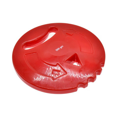 Pre-Sport Multi-Throw Training Discus Red (0.5Kg) from B&Q