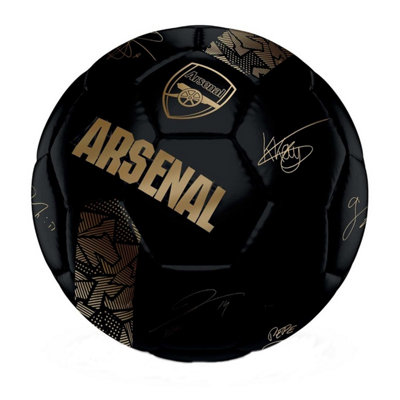 Nal Fc Phantom Signature Football Black/gold (5) from B&Q