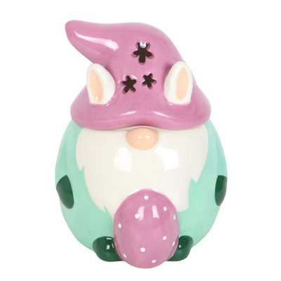 B&Q Something Different Bunny Gonk Easter Oil Burner Pastel (One ) 13Cm